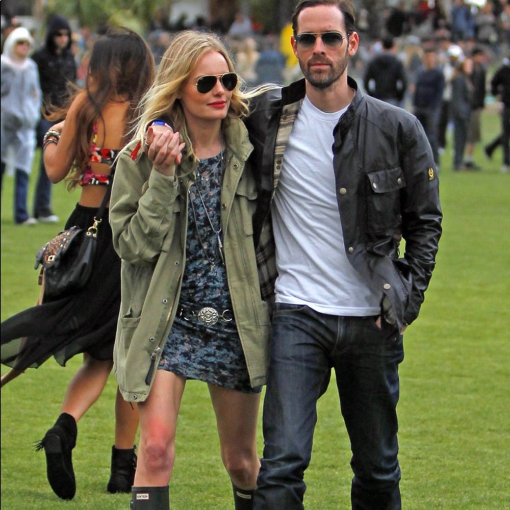 Army green utility jacket